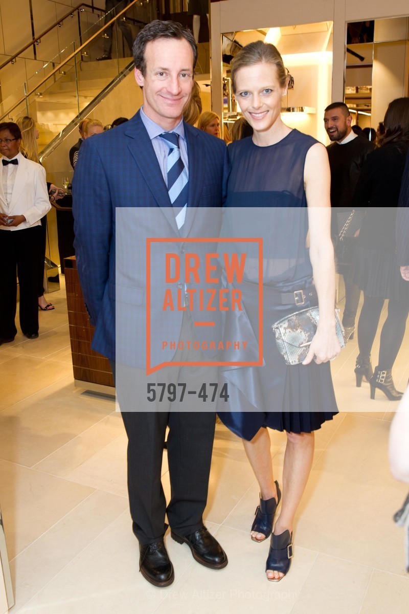 Todd Traina, Katie Traina, SALVATORE FERRAGAMO San Francisco Re-Opening, US. US, January 23rd, 2014,Drew Altizer, Drew Altizer Photography, full-service agency, private events, San Francisco photographer, photographer california