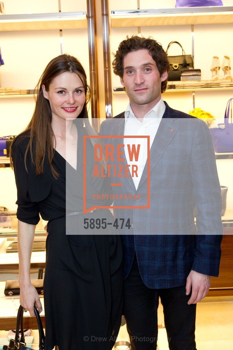 Katerina Barilov, Justin Fichelson, SALVATORE FERRAGAMO San Francisco Re-Opening, US. US, January 23rd, 2014,Drew Altizer, Drew Altizer Photography, full-service agency, private events, San Francisco photographer, photographer california