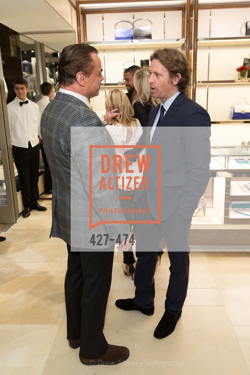 Boaz Mazor, Trevor Traina, SALVATORE FERRAGAMO San Francisco Re-Opening, US. US, . US, Photo #427-474 Boaz Mazor, Trevor Traina, Photo #427-474