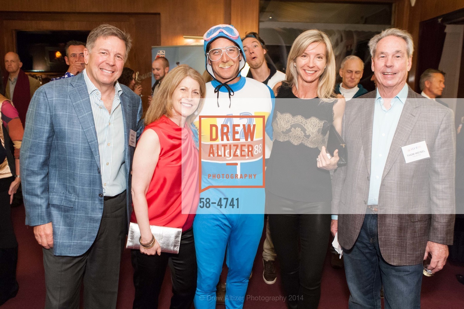 Steve Strandberg, Diana Strandberg, Jonny Moseley, Janet Barnes, Thom Weisel, US SKI AND SNOW BOARD TEAM FOUNDATION Presents San Francisco SNOW BALL 2014, US, October 19th, 2014, Photo #58-4741 Steve Strandberg, Diana Strandberg, Jonny Moseley, Janet Barnes, Thom Weisel, Photo #58-4741