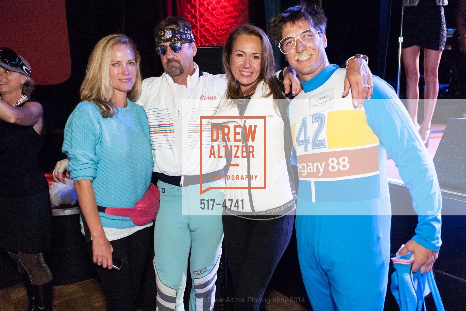 Malia Moseley, Andy Wirth, Karen Wirth, Jonny Moseley, US SKI AND SNOW BOARD TEAM FOUNDATION Presents San Francisco SNOW BALL 2014, US, October 19th, 2014, Photo #517-4741 Malia Moseley, Andy Wirth, Karen Wirth, Jonny Moseley, Photo #517-4741