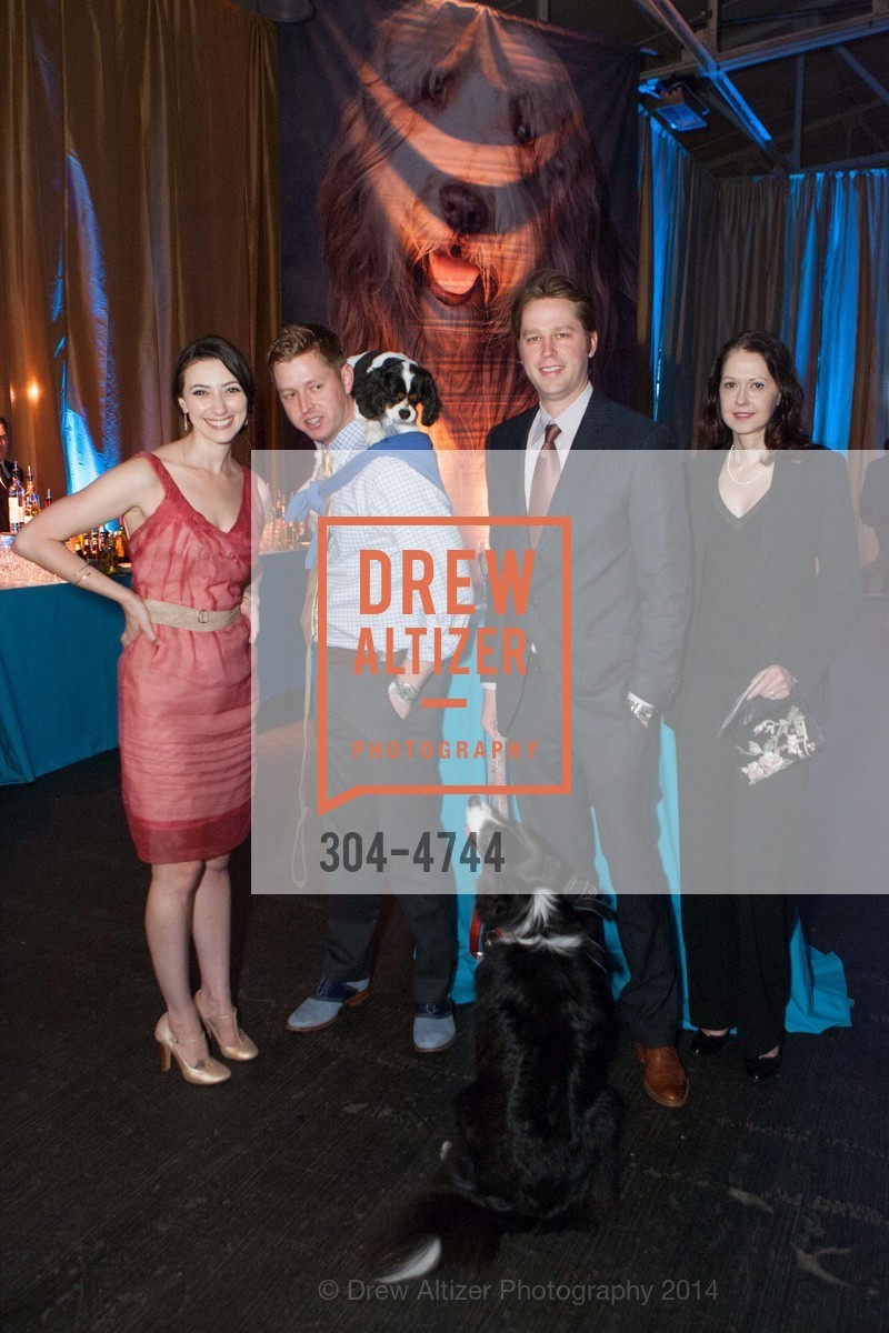 Jackie Duhe, Brett Niebergall, Nathan Niebergall, Sherry Simon, 18th Annual Bark & Whine Ball, US, March 13th, 2014, Photo #304-4744 Jackie Duhe, Brett Niebergall, Nathan Niebergall, Sherry Simon, Photo #304-4744