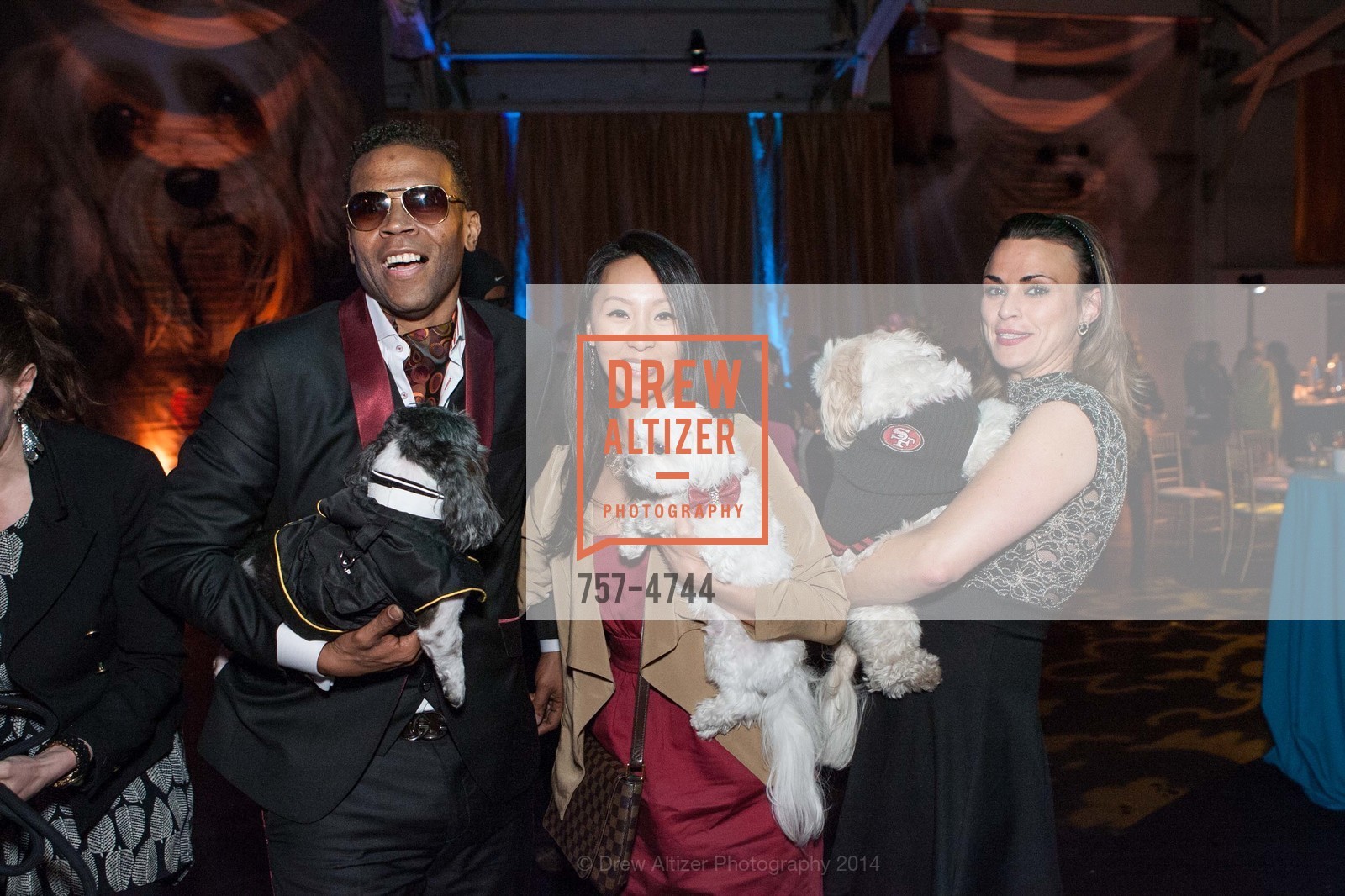 Theodore Palmer, Anny Hon, Christine Resasco, 18th Annual Bark & Whine Ball, US, March 13th, 2014, Photo #757-4744 Theodore Palmer, Anny Hon, Christine Resasco, Photo #757-4744
