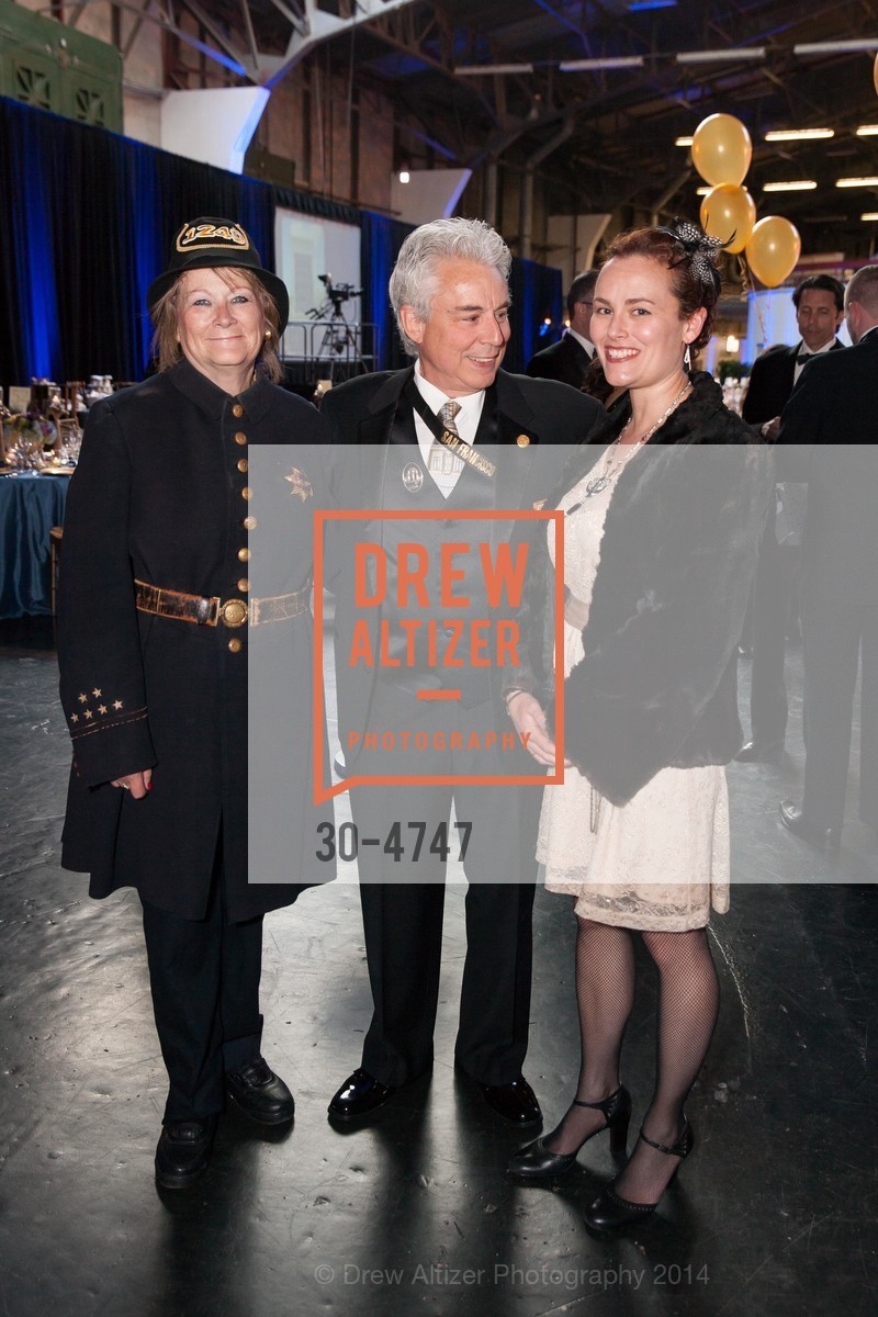Liane Corrales, Bill Ballas, Jamie O'Keefe, SF HERITAGE Soiree 2014, US, May 10th, 2014, Photo #30-4747 Liane Corrales, Bill Ballas, Jamie O'Keefe, Photo #30-4747