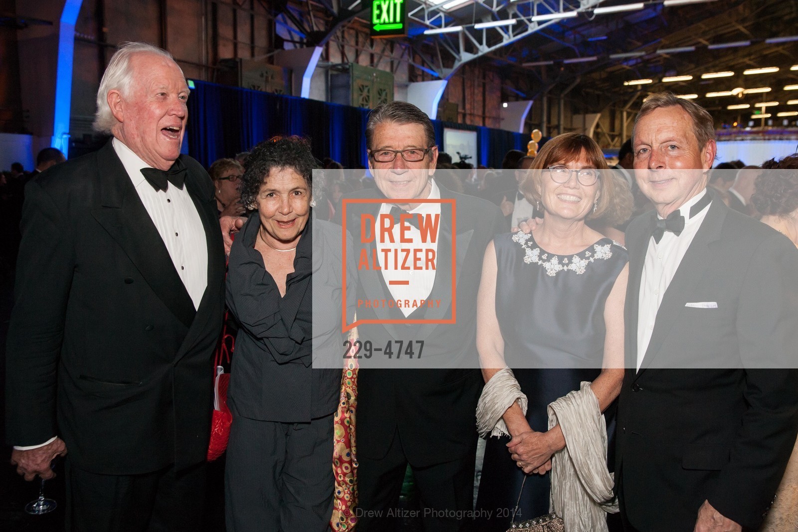 Stewart Morton, John Kriken, Jan O'Brien, Craig Hartman, SF HERITAGE Soiree 2014, US, May 10th, 2014, Photo #229-4747 Stewart Morton, John Kriken, Jan O'Brien, Craig Hartman, Photo #229-4747