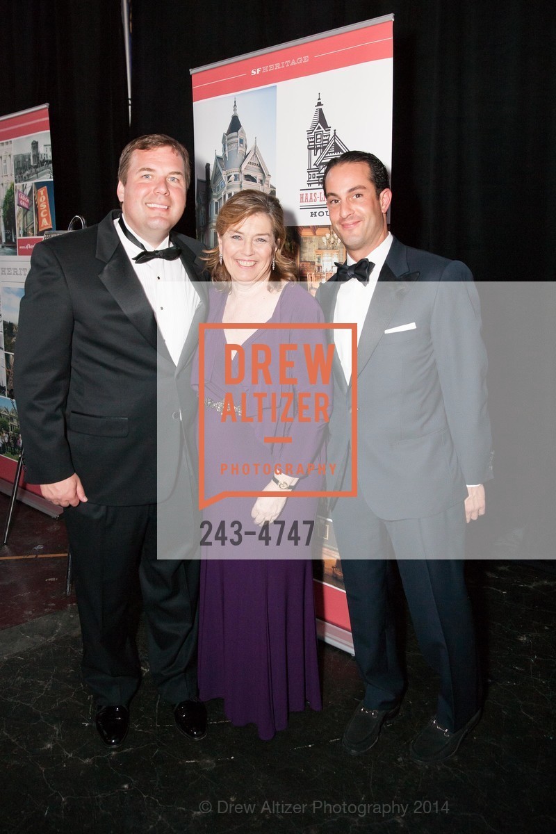Peter Hunt, Carolyn Squeri, Jeffrey Castaldo, SF HERITAGE Soiree 2014, US, May 10th, 2014, Photo #243-4747 Peter Hunt, Carolyn Squeri, Jeffrey Castaldo, Photo #243-4747