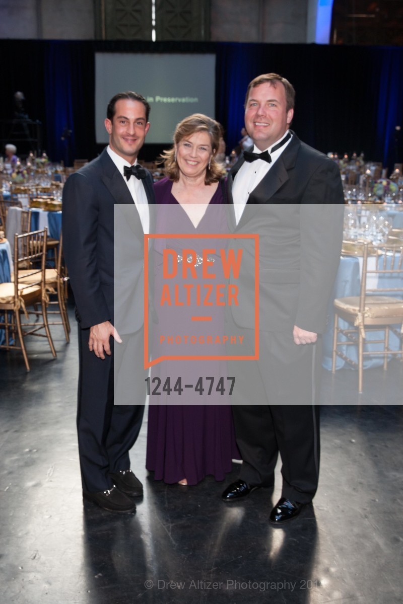 Jeffrey Castaldo, Carolyn Squeri, Peter Hunt, SF HERITAGE Soiree 2014, US, May 10th, 2014, Photo #1244-4747 Jeffrey Castaldo, Carolyn Squeri, Peter Hunt, Photo #1244-4747