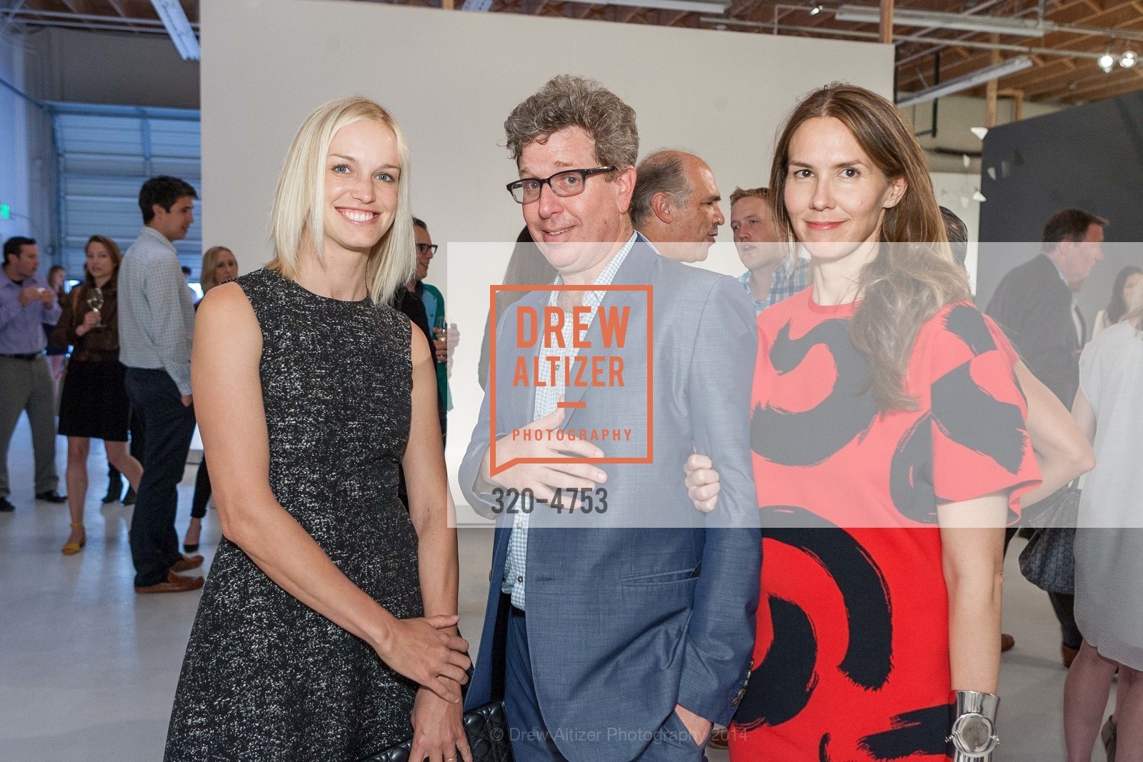 Lucy Page, Marc Glimcher, Fairfax Dorn, "PACE IN MENLO" Opening Night Party for Pace Gallery's Temporary Exhibit in Menlo Park, US, April 16th, 2014, Photo #320-4753 Lucy Page, Marc Glimcher, Fairfax Dorn, Photo #320-4753