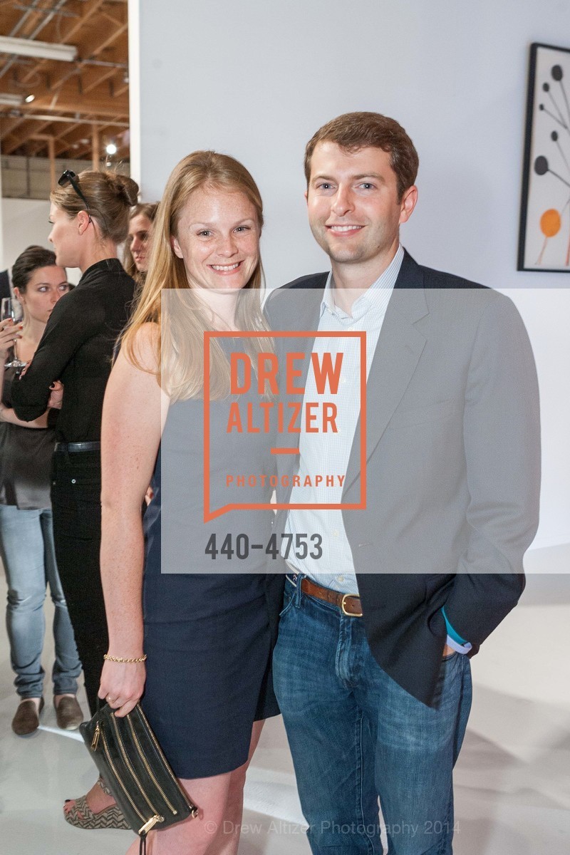 Charlie Adamski, Jory Caulkins, "PACE IN MENLO" Opening Night Party for Pace Gallery's Temporary Exhibit in Menlo Park, US, April 16th, 2014, Photo #440-4753 Charlie Adamski, Jory Caulkins, Photo #440-4753