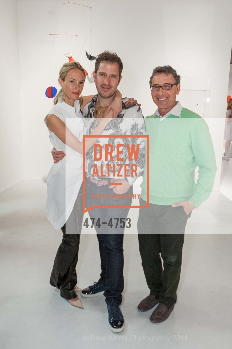Elan Gentry, Sandy Calder, "PACE IN MENLO" Opening Night Party for Pace Gallery's Temporary Exhibit in Menlo Park, US, April 16th, 2014, Photo #474-4753 Elan Gentry, Sandy Calder, Photo #474-4753