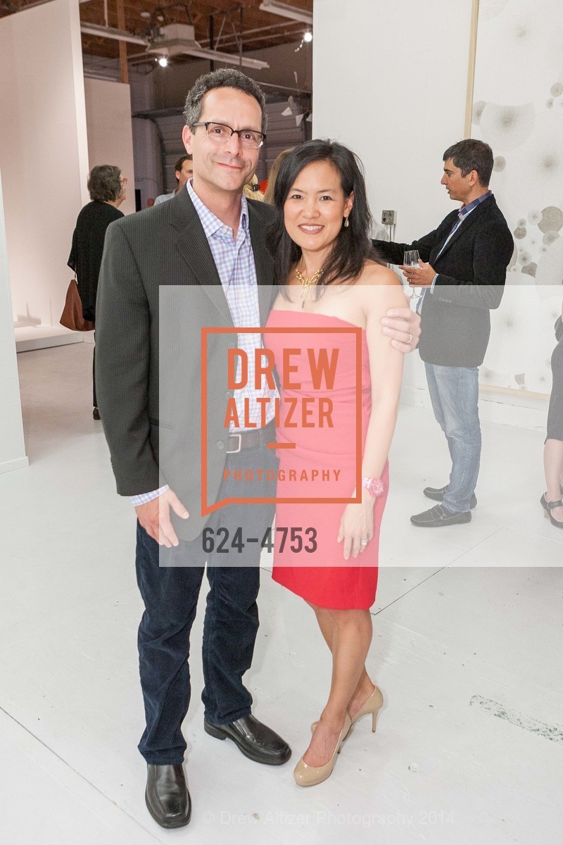Bradley Horowitz, Irene Au, "PACE IN MENLO" Opening Night Party for Pace Gallery's Temporary Exhibit in Menlo Park, US, April 16th, 2014, Photo #624-4753 Bradley Horowitz, Irene Au, Photo #624-4753