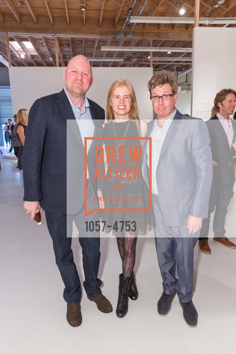 Mark Andreessen, Laura Arrillaga-Andreessen, Marc Glimcher, Photo #1057-4753