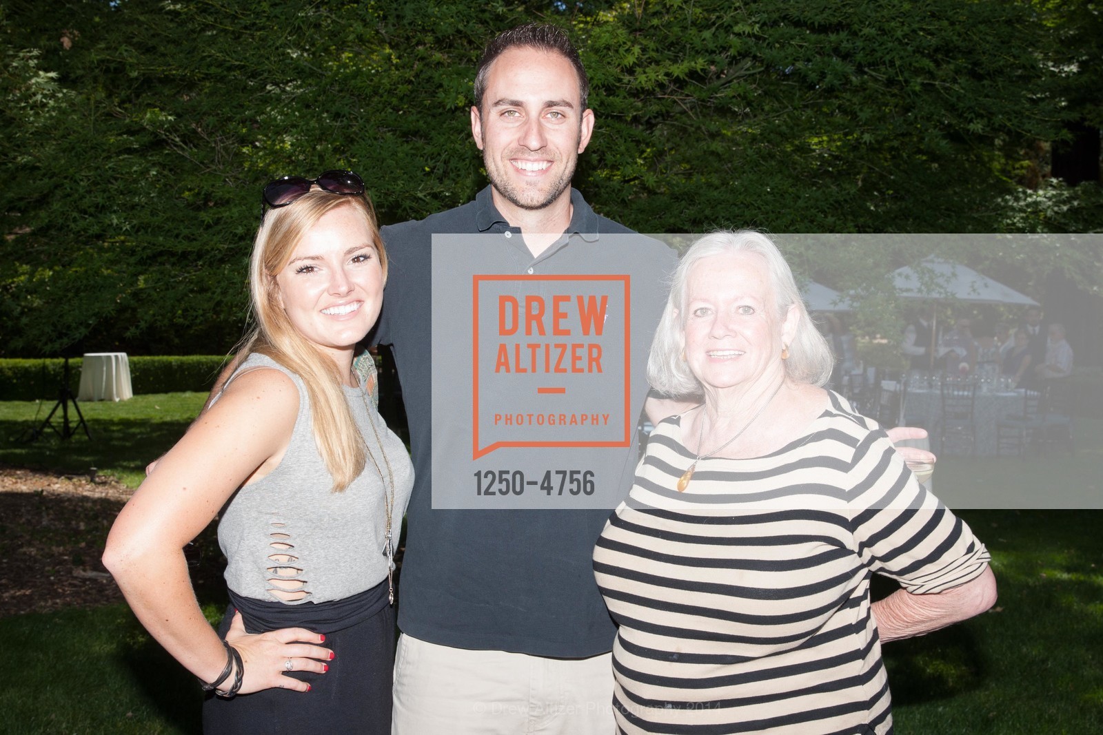 Alicia Silverster, Trevor Durling, Beverly Kinney, FESTIVAL DEL SOLE Vintner's Luncheon at RUTHERFORD HOUSE, US, July 19th, 2014, Photo #1250-4756 Alicia Silverster, Trevor Durling, Beverly Kinney, Photo #1250-4756