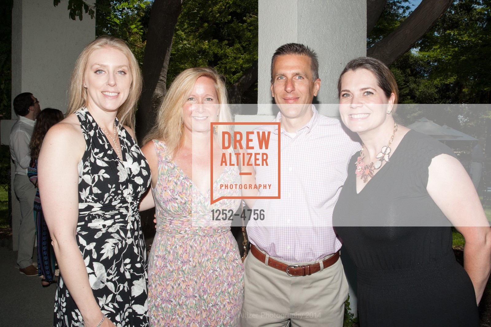 Kristine Youngberg, Bridgette Harris, Jeff Harris, Charlotte Rawa, FESTIVAL DEL SOLE Vintner's Luncheon at RUTHERFORD HOUSE, US, July 19th, 2014, Photo #1252-4756 Kristine Youngberg, Bridgette Harris, Jeff Harris, Charlotte Rawa, Photo #1252-4756