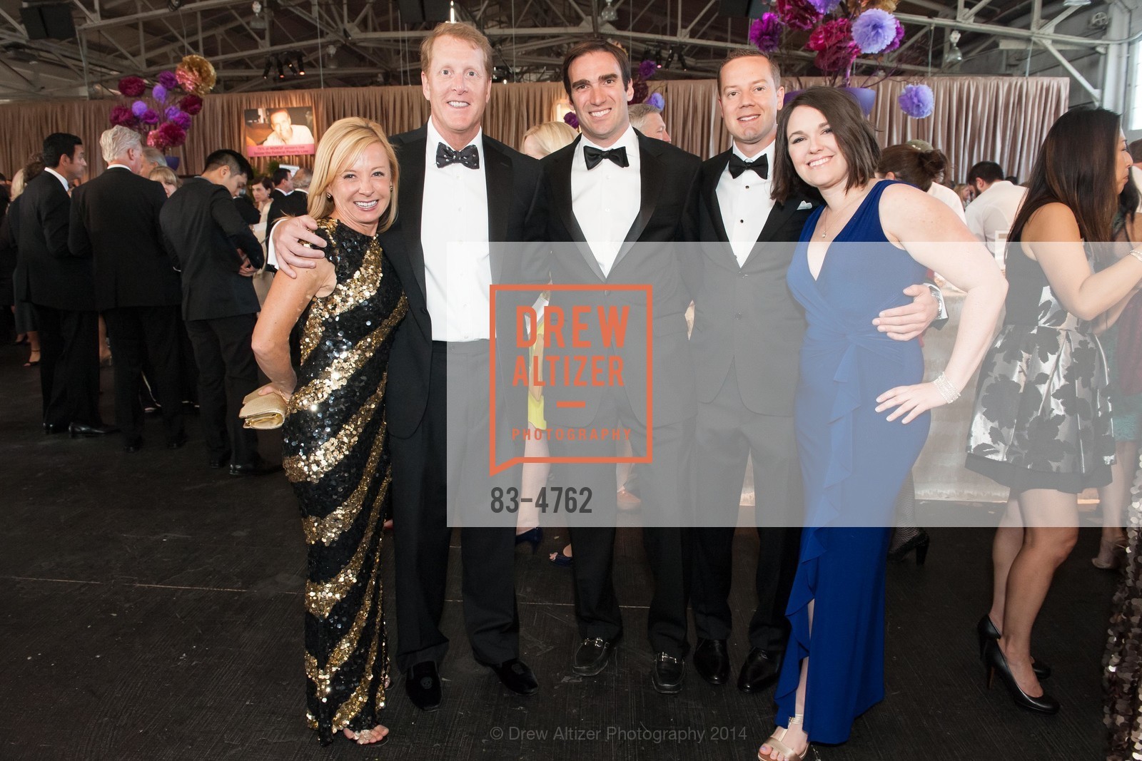 Meredith Eggers, Barry Eggers, John Avirett, Eric Thompson, Erin Miller, MEALS ON WHEELS OF SAN FRANCISCO 27th Annual Star Chefs and Vintners Gala, US, June 1st, 2014, Photo #83-4762 Meredith Eggers, Barry Eggers, John Avirett, Eric Thompson, Erin Miller, Photo #83-4762
