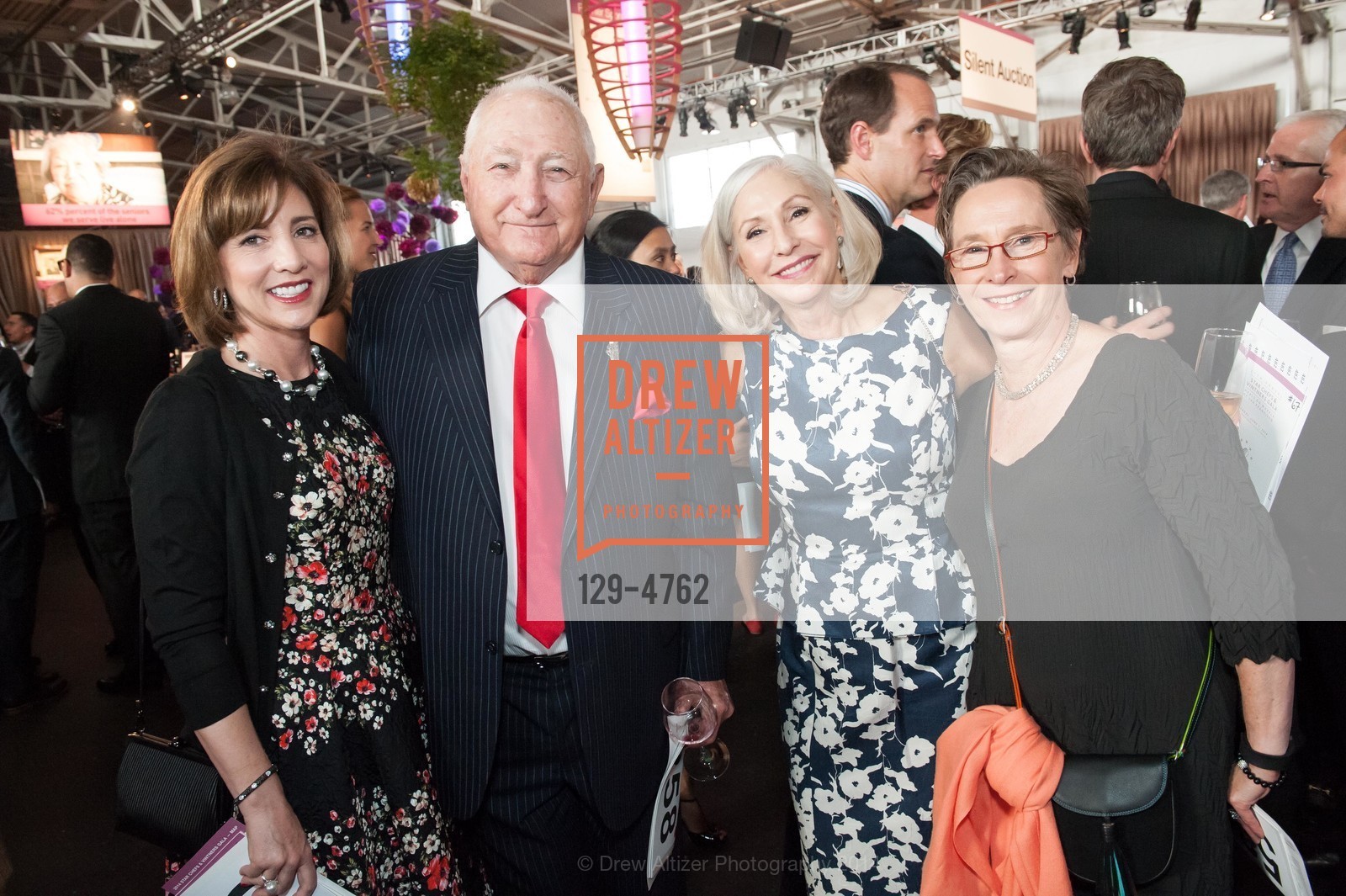 Kelly Abreu, Larry Levine, Leslie Gibin, Allison Teeman, MEALS ON WHEELS OF SAN FRANCISCO 27th Annual Star Chefs and Vintners Gala, US, June 1st, 2014, Photo #129-4762 Kelly Abreu, Larry Levine, Leslie Gibin, Allison Teeman, Photo #129-4762