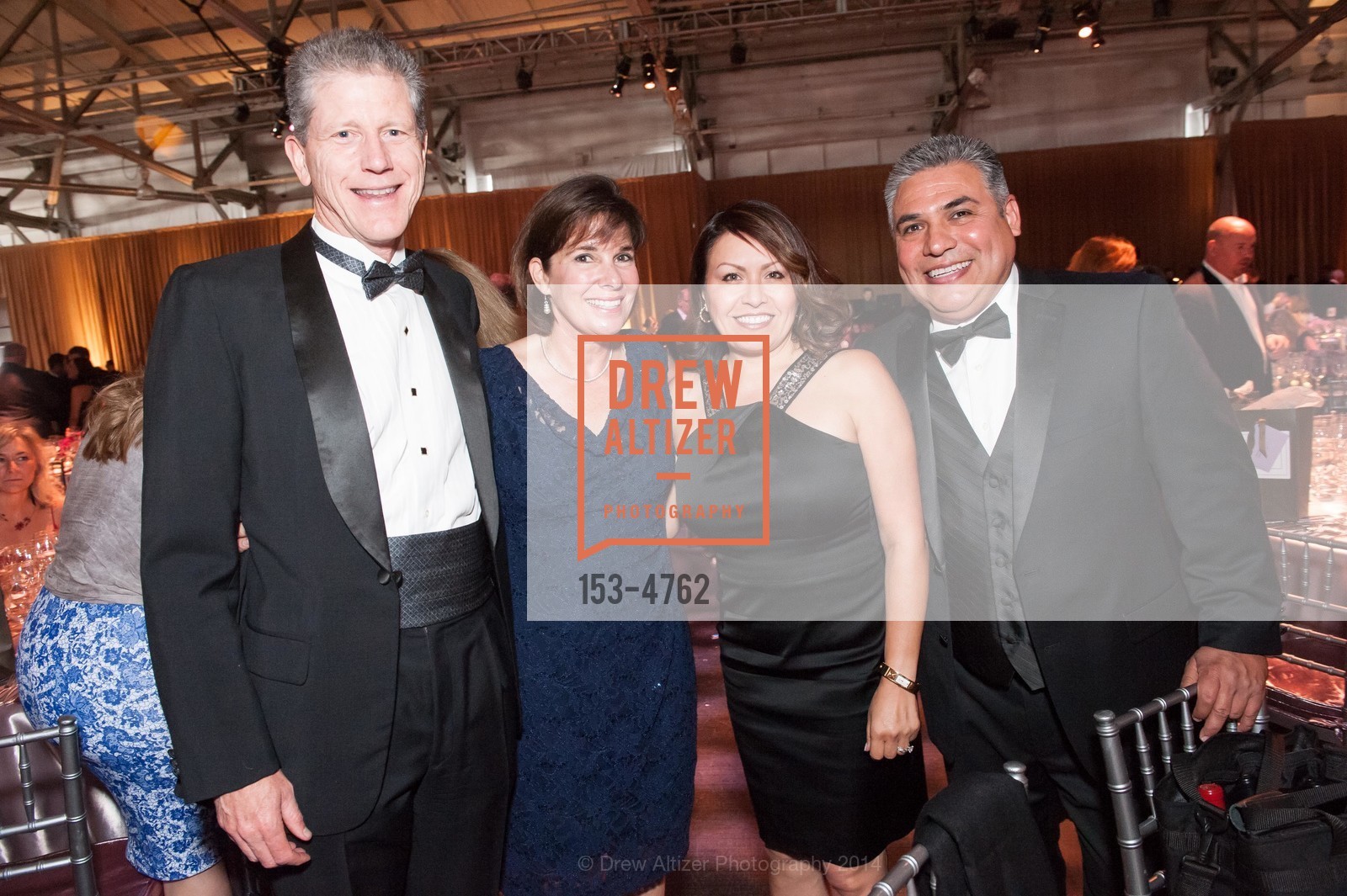 Doug Hamilton, Dori Hamilton, Selina China, John China, MEALS ON WHEELS OF SAN FRANCISCO 27th Annual Star Chefs and Vintners Gala, US, June 1st, 2014, Photo #153-4762 Doug Hamilton, Dori Hamilton, Selina China, John China, Photo #153-4762