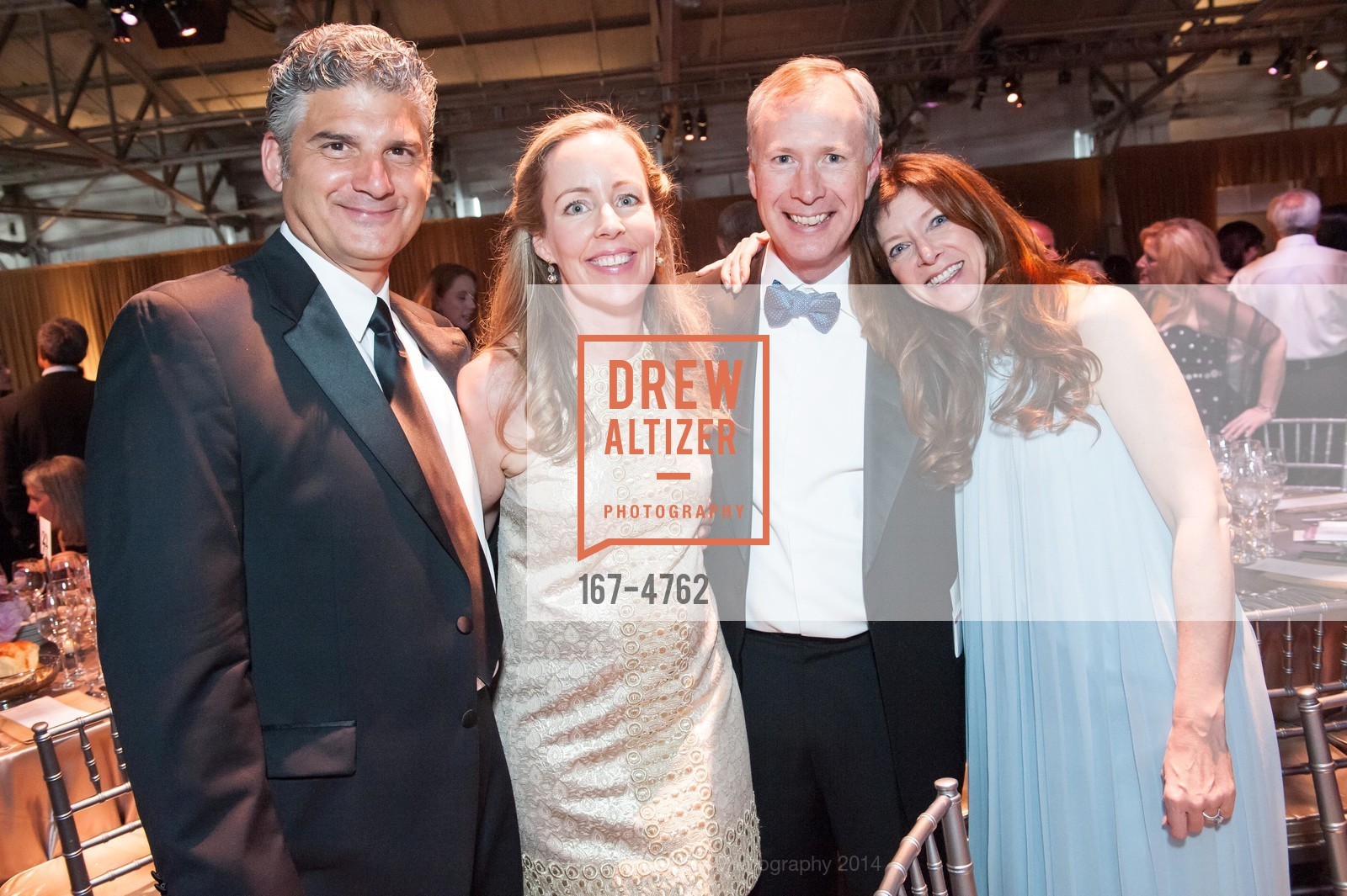Rich Mortillaro, Patty Downey, Jim Considine, Lisa Considine, MEALS ON WHEELS OF SAN FRANCISCO 27th Annual Star Chefs and Vintners Gala, US, June 1st, 2014, Photo #167-4762 Rich Mortillaro, Patty Downey, Jim Considine, Lisa Considine, Photo #167-4762