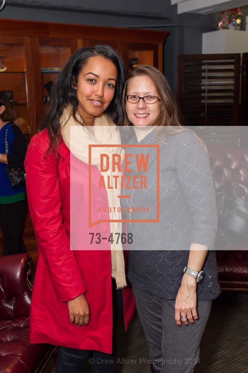 Hanna Samuel, Ariel Wyatt, 66MINT Holiday Party, US, December 4th, 2014, Photo #73-4768 Hanna Samuel, Ariel Wyatt, Photo #73-4768