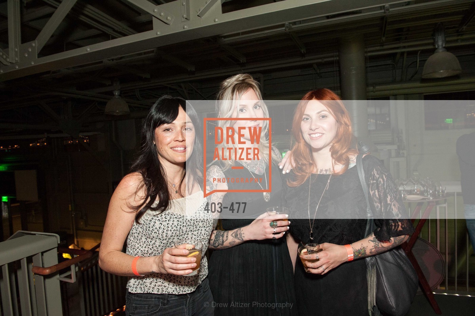 Emma Mulvane, Alex Siakotos, Amber Jahn, THE EXPLORATORIUM LAB Presents 2014 Science of Cocktails, US. US, . US, Photo #403-477 Emma Mulvane, Alex Siakotos, Amber Jahn, Photo #403-477