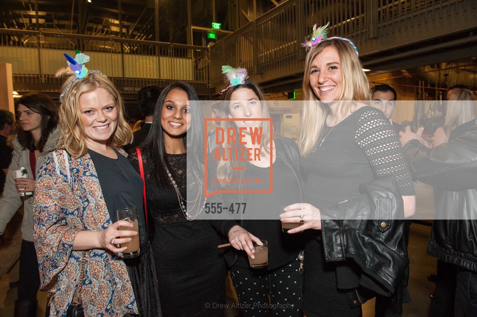 Sarah Rudolph, Sabina Khanna, Julienne Gamboa, Sophie Fieck, THE EXPLORATORIUM LAB Presents 2014 Science of Cocktails, US. US, January 24th, 2014,Drew Altizer, Drew Altizer Photography, full-service agency, private events, San Francisco photographer, photographer california