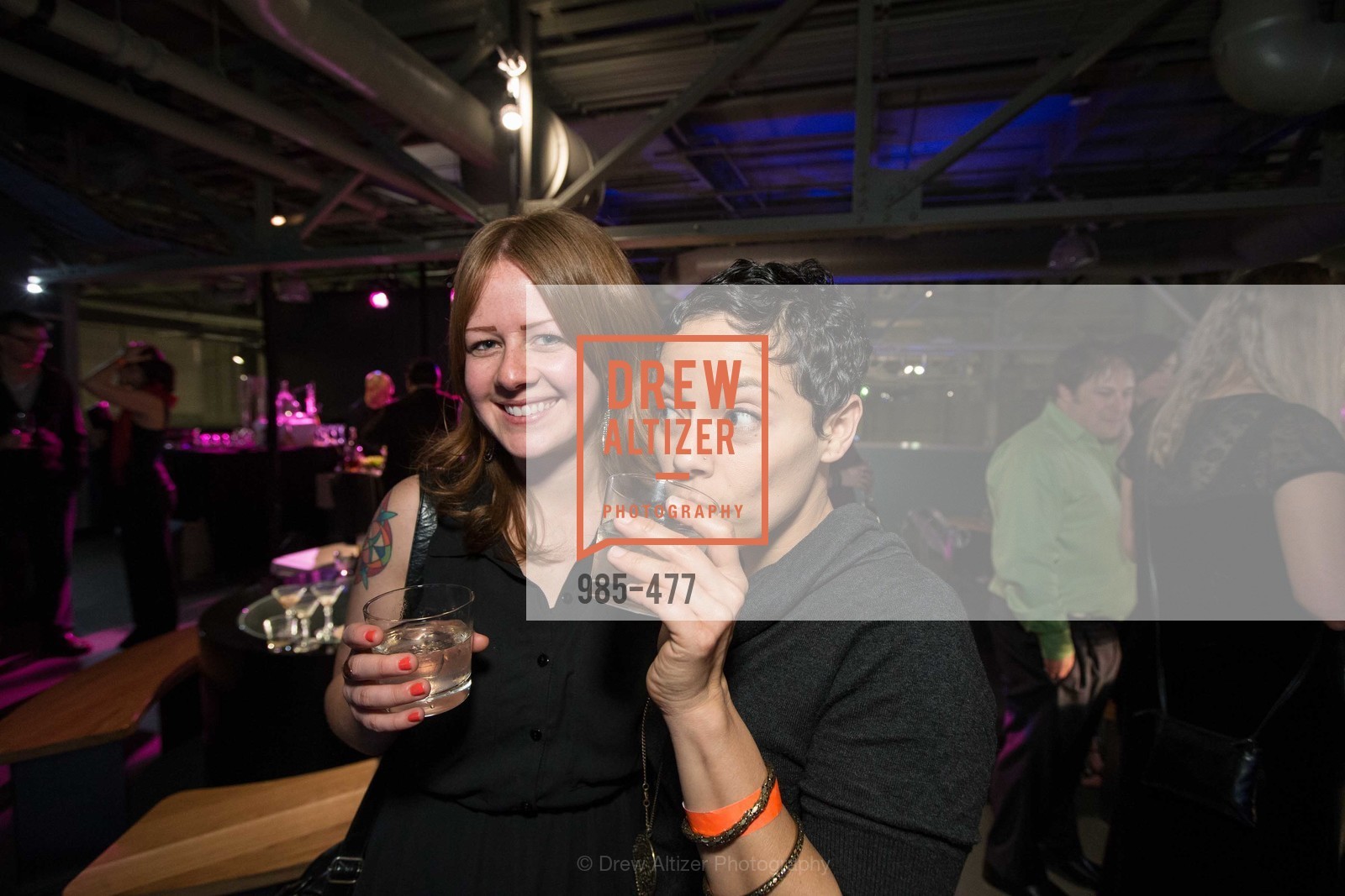 Michelle Fleck, Sam Rugamas, THE EXPLORATORIUM LAB Presents 2014 Science of Cocktails, US. US, January 24th, 2014,Drew Altizer, Drew Altizer Photography, full-service agency, private events, San Francisco photographer, photographer california