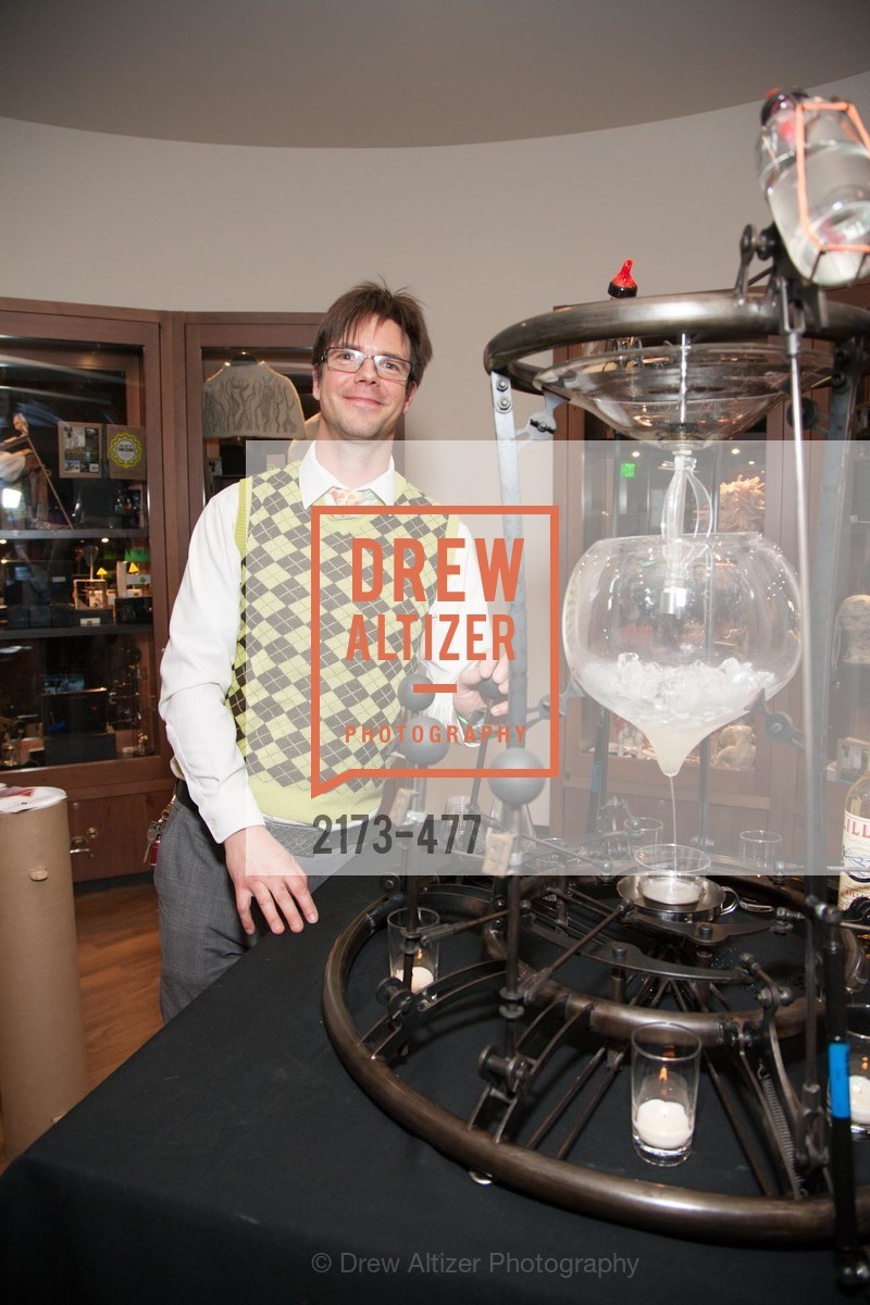 Benjamin Cowden, THE EXPLORATORIUM LAB Presents 2014 Science of Cocktails, US. US, January 24th, 2014,Drew Altizer, Drew Altizer Photography, full-service agency, private events, San Francisco photographer, photographer california