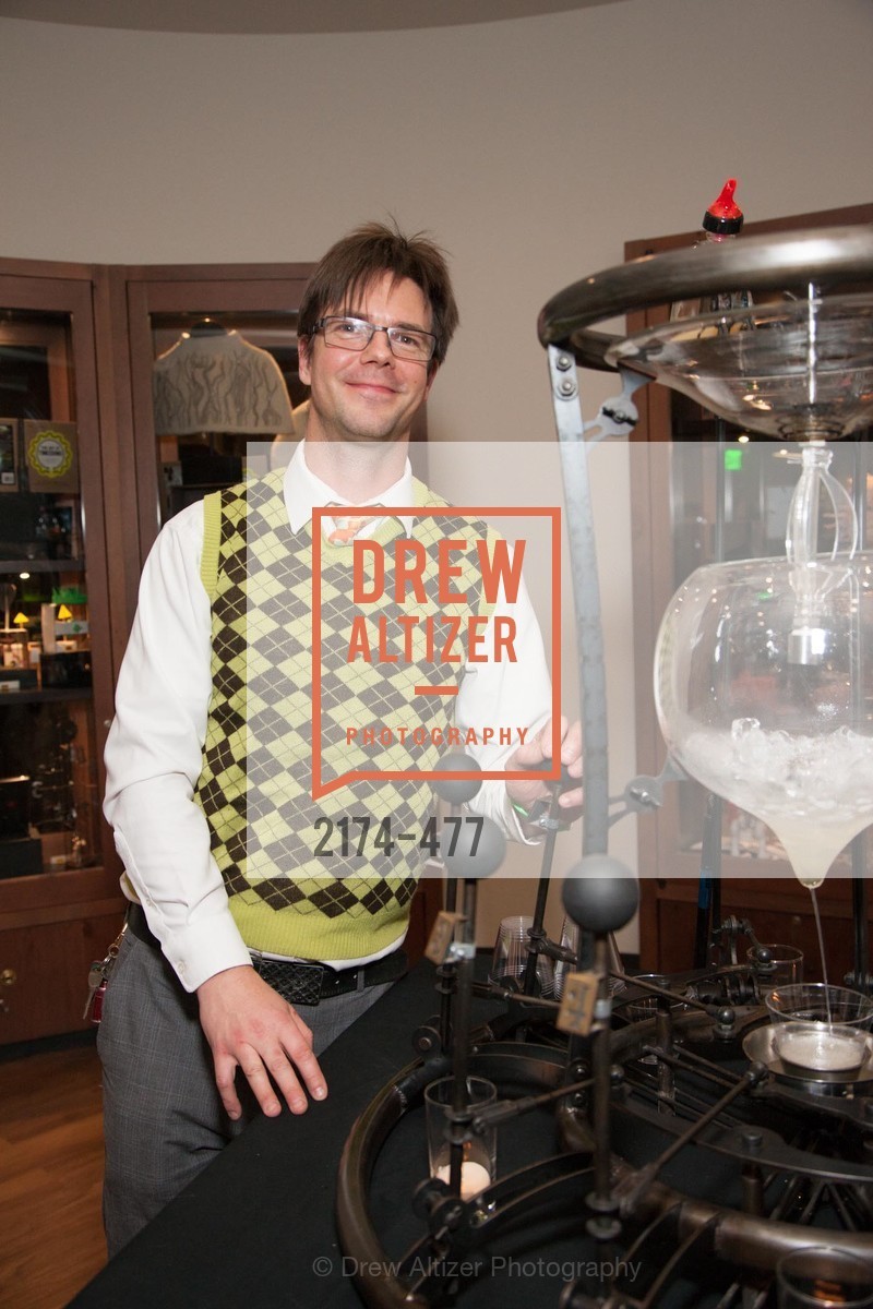 Benjamin Cowden, THE EXPLORATORIUM LAB Presents 2014 Science of Cocktails, US. US, January 24th, 2014,Drew Altizer, Drew Altizer Photography, full-service agency, private events, San Francisco photographer, photographer california