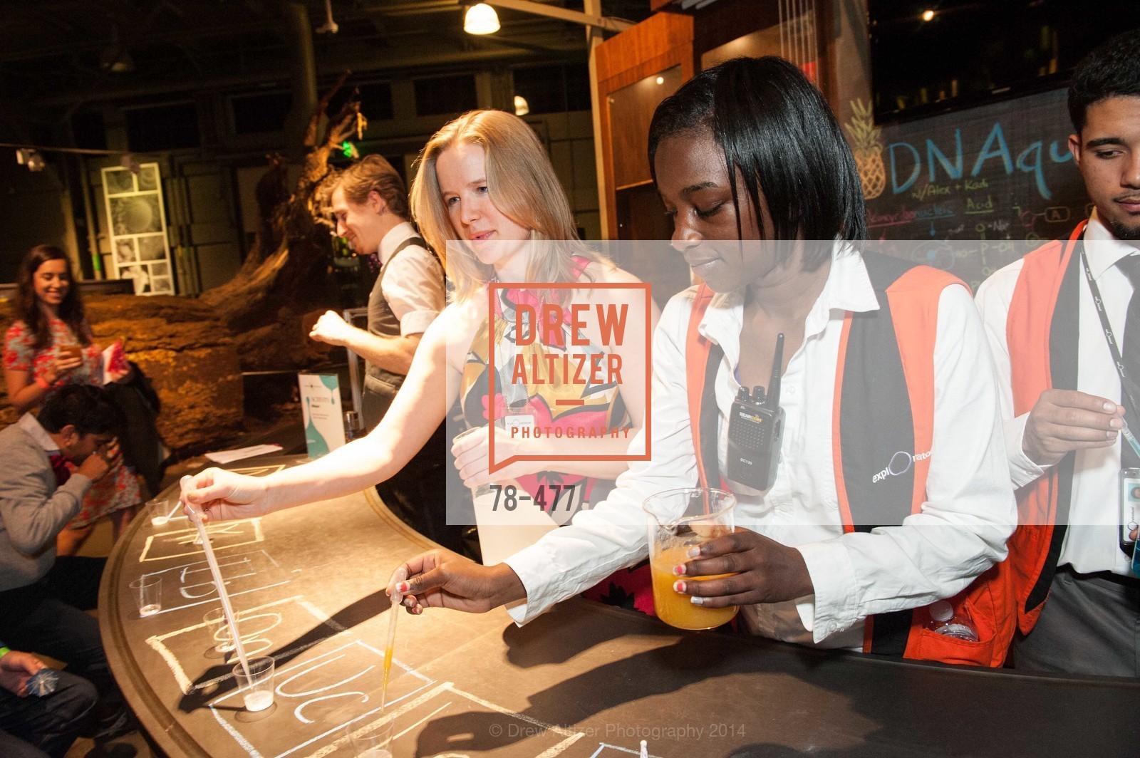 Koarli Woodward, Dede Williams, THE EXPLORATORIUM LAB Presents 2014 Science of Cocktails, US. US, January 24th, 2014,Drew Altizer, Drew Altizer Photography, full-service agency, private events, San Francisco photographer, photographer california