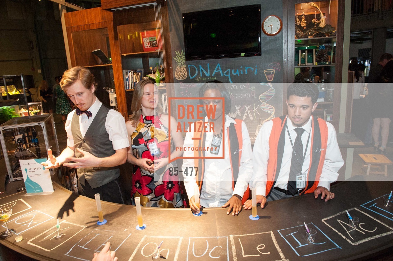 Koarli Woodward, Dede Williams, Mohammed Molik, THE EXPLORATORIUM LAB Presents 2014 Science of Cocktails, US. US, January 24th, 2014,Drew Altizer, Drew Altizer Photography, full-service event agency, private events, San Francisco photographer, photographer California