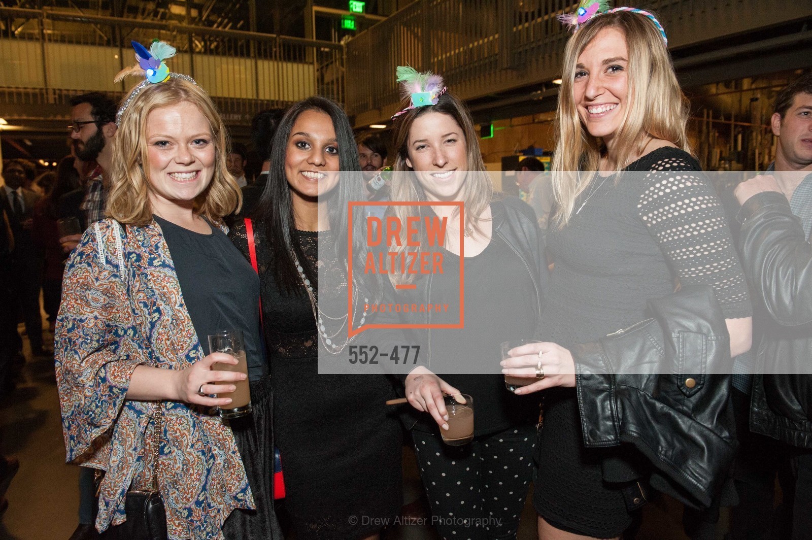 Sarah Rudolph, Sabina Khanna, Julienne Gamboa, Sophie Fieck, THE EXPLORATORIUM LAB Presents 2014 Science of Cocktails, US. US, January 24th, 2014,Drew Altizer, Drew Altizer Photography, full-service agency, private events, San Francisco photographer, photographer california