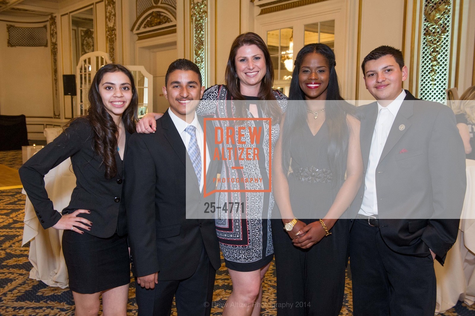 Celia Marcia, Naim Algaheim, Rebecca Randall, Angel Cox, Gabe Cortez, 2014 BOYS & GIRLS CLUBS of San Francisco Annual Gala, US, May 9th, 2014, Photo #25-4771 Celia Marcia, Naim Algaheim, Rebecca Randall, Angel Cox, Gabe Cortez, Photo #25-4771