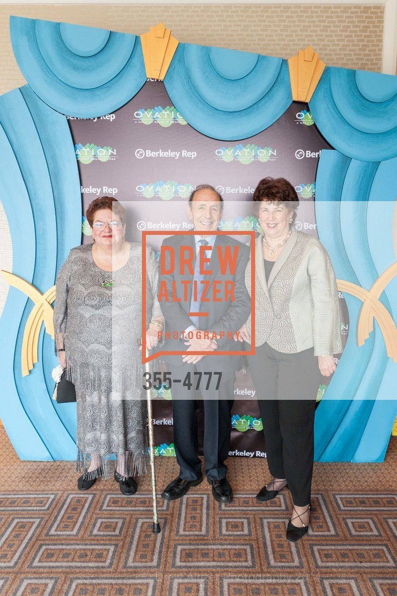 Marian Cramer, Morton Sherry, Phyllis Helfand, OVATION: A Gala To Benefit Berkeley Repertory Theatre, US, April 19th, 2014, Photo #355-4777 Marian Cramer, Morton Sherry, Phyllis Helfand, Photo #355-4777