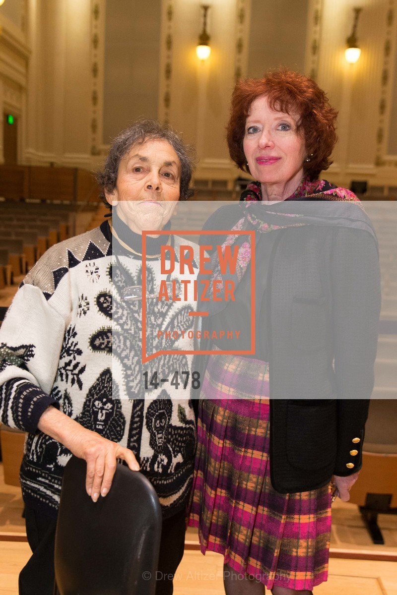 Vivienne Miller, Anne Knight, SAN FRANCISCO CONSERVATORY OF MUSIC'S 2014 Fanfare Luncheon, US. Conservatory of Music, January 24th, 2014,Drew Altizer, Drew Altizer Photography, full-service agency, private events, San Francisco photographer, photographer california