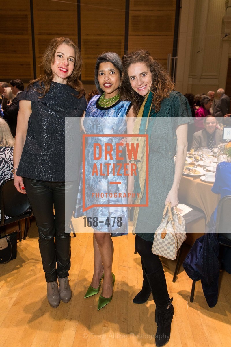 Zornitza Stefanova, Deepa Pakianathan, Monica Savini, SAN FRANCISCO CONSERVATORY OF MUSIC'S 2014 Fanfare Luncheon, US. Conservatory of Music, January 24th, 2014,Drew Altizer, Drew Altizer Photography, full-service agency, private events, San Francisco photographer, photographer california