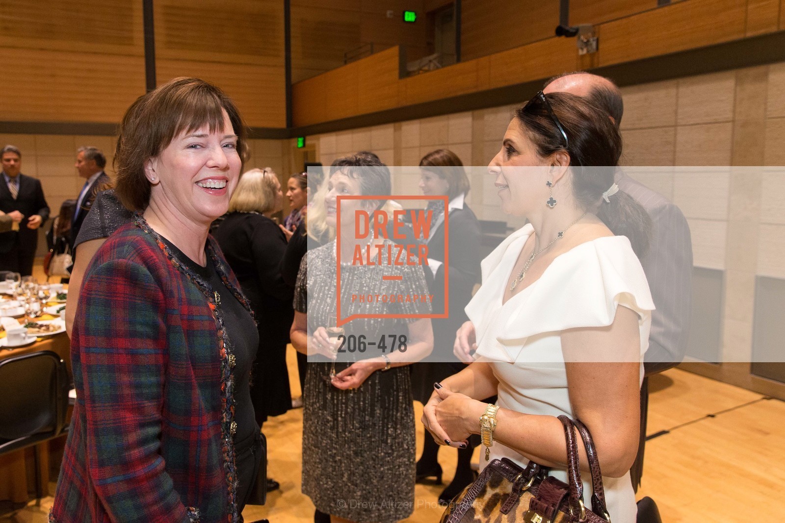 Dana Raphaelson, Lisa Grotts, SAN FRANCISCO CONSERVATORY OF MUSIC'S 2014 Fanfare Luncheon, US. Conservatory of Music, January 24th, 2014