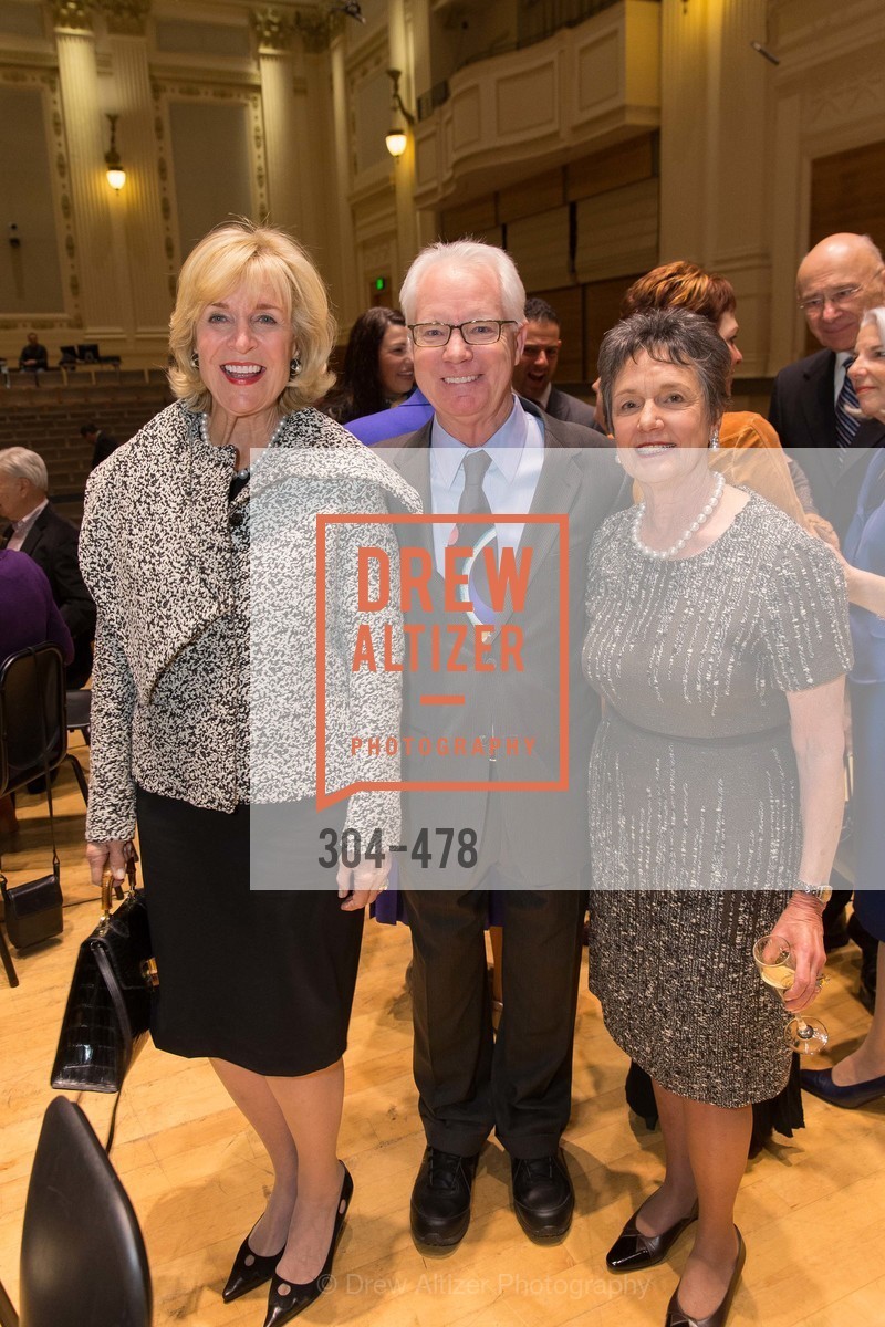 Jan Buckley, Colin Murdoch, Carol Doll, SAN FRANCISCO CONSERVATORY OF MUSIC'S 2014 Fanfare Luncheon, US. Conservatory of Music, January 24th, 2014,Drew Altizer, Drew Altizer Photography, full-service agency, private events, San Francisco photographer, photographer california