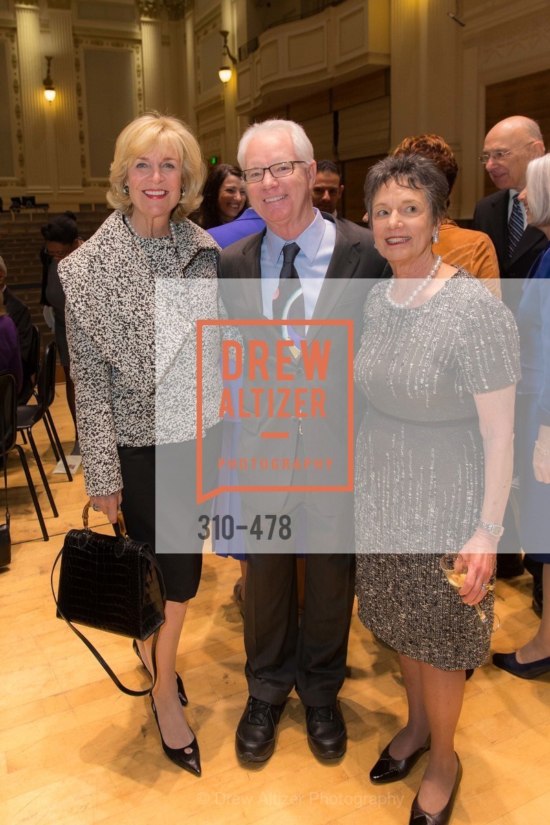Jan Buckley, Colin Murdoch, Carol Doll, SAN FRANCISCO CONSERVATORY OF MUSIC'S 2014 Fanfare Luncheon, US. Conservatory of Music, January 24th, 2014,Drew Altizer, Drew Altizer Photography, full-service agency, private events, San Francisco photographer, photographer california