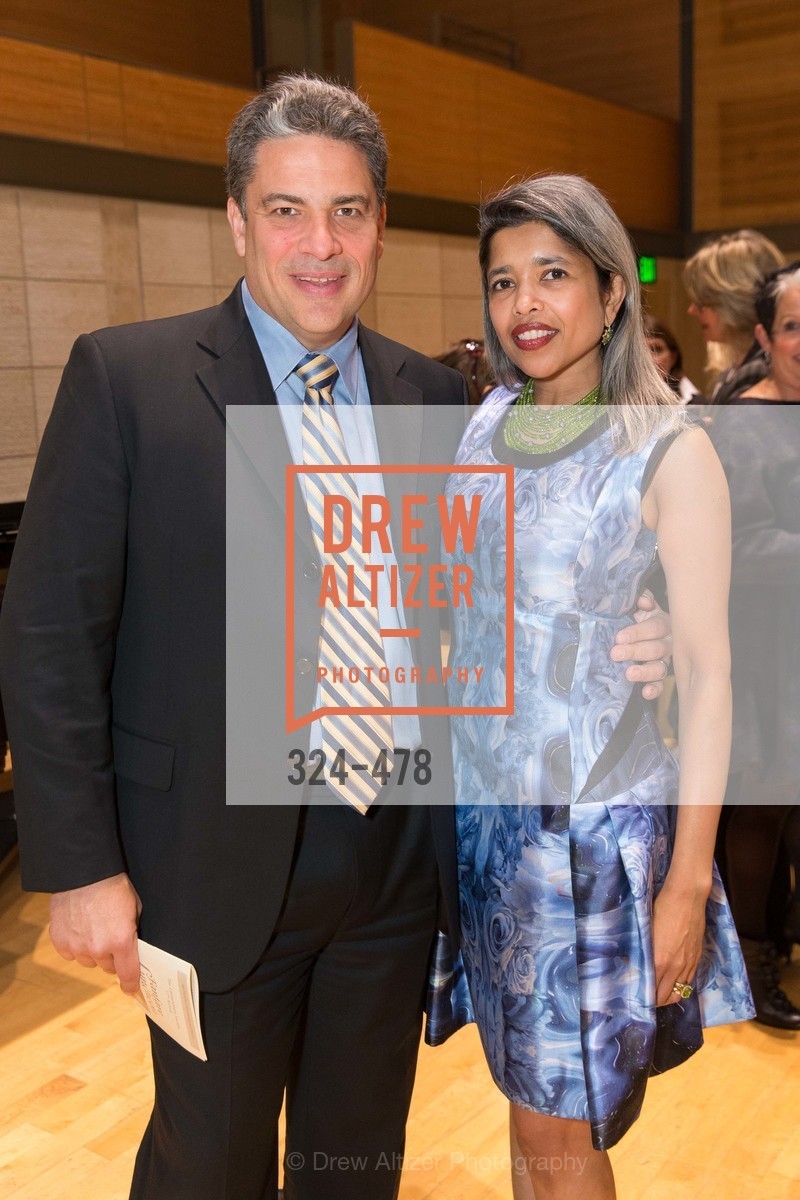 David Stull, Deepa Pakianathan, SAN FRANCISCO CONSERVATORY OF MUSIC'S 2014 Fanfare Luncheon, US. Conservatory of Music, January 24th, 2014,Drew Altizer, Drew Altizer Photography, full-service agency, private events, San Francisco photographer, photographer california