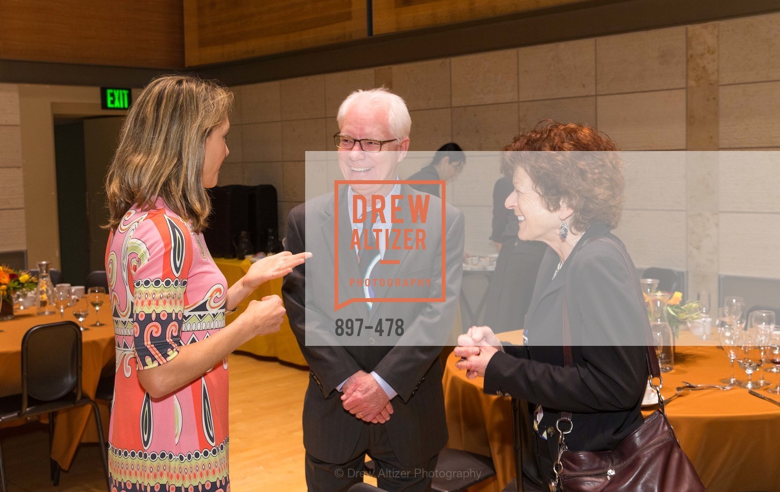 Eileen Blum-Bourgade, Colin Murdoch, Joan Gordon, SAN FRANCISCO CONSERVATORY OF MUSIC'S 2014 Fanfare Luncheon, US. Conservatory of Music, January 24th, 2014,Drew Altizer, Drew Altizer Photography, full-service agency, private events, San Francisco photographer, photographer california