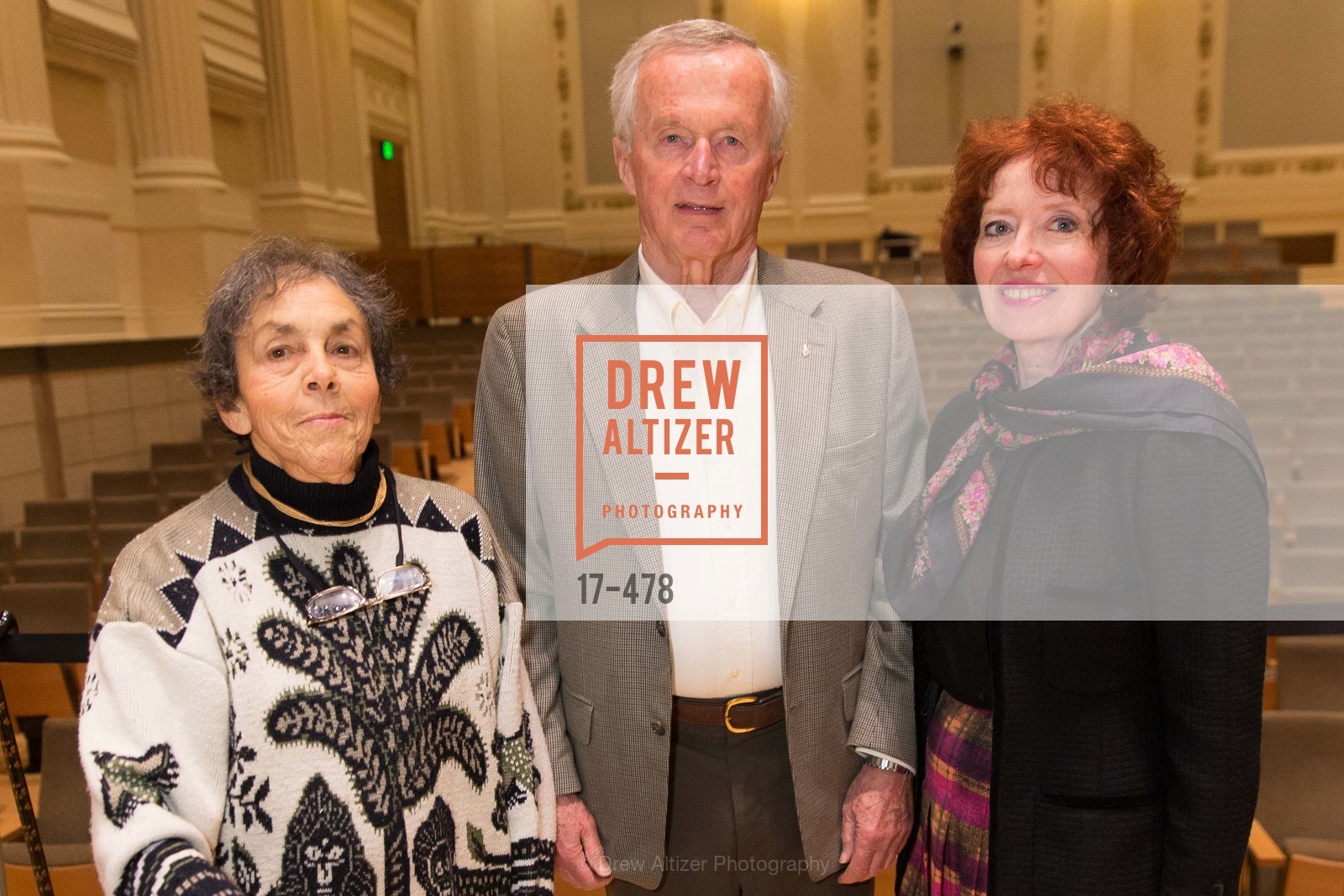 Vivienne Miller, DG Mitchell, Anne Knight, SAN FRANCISCO CONSERVATORY OF MUSIC'S 2014 Fanfare Luncheon, US. Conservatory of Music, January 24th, 2014,Drew Altizer, Drew Altizer Photography, full-service agency, private events, San Francisco photographer, photographer california
