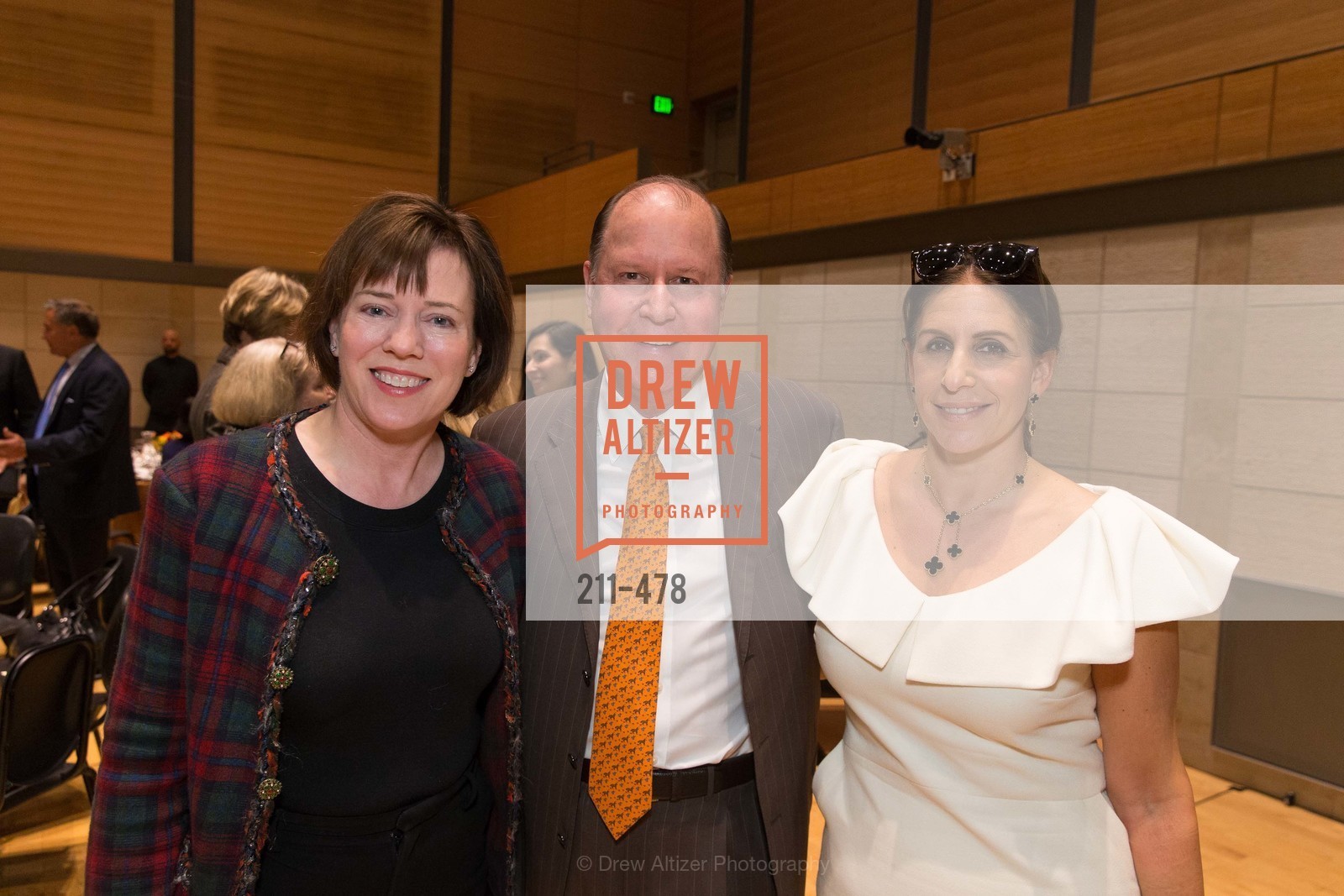 Dana Raphaelson, John Grotts, Lisa Grotts, SAN FRANCISCO CONSERVATORY OF MUSIC'S 2014 Fanfare Luncheon, US. Conservatory of Music, January 24th, 2014,Drew Altizer, Drew Altizer Photography, full-service agency, private events, San Francisco photographer, photographer california