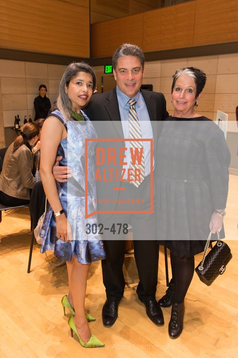Deepa Pakianathan, David Stull, Karen Kubin, SAN FRANCISCO CONSERVATORY OF MUSIC'S 2014 Fanfare Luncheon, US. Conservatory of Music, January 24th, 2014,Drew Altizer, Drew Altizer Photography, full-service agency, private events, San Francisco photographer, photographer california