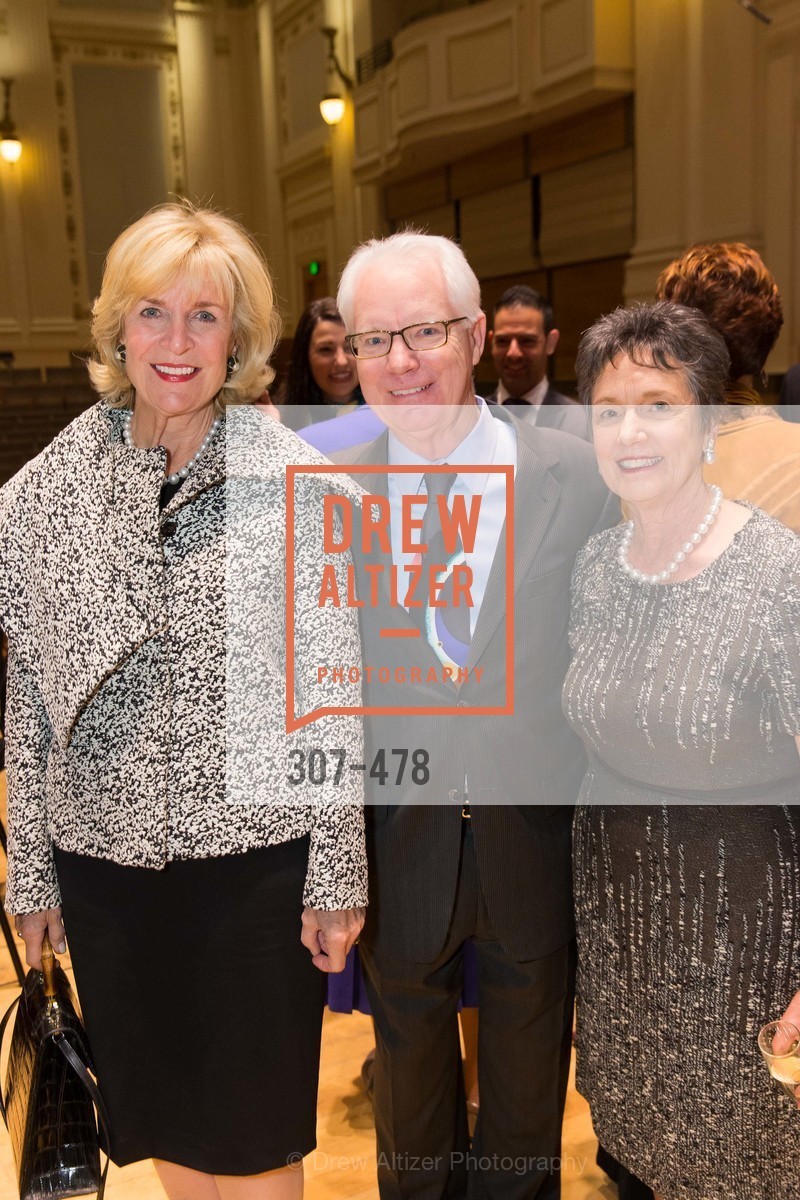 Jan Buckley, Colin Murdoch, Carol Doll, SAN FRANCISCO CONSERVATORY OF MUSIC'S 2014 Fanfare Luncheon, US. Conservatory of Music, January 24th, 2014,Drew Altizer, Drew Altizer Photography, full-service agency, private events, San Francisco photographer, photographer california