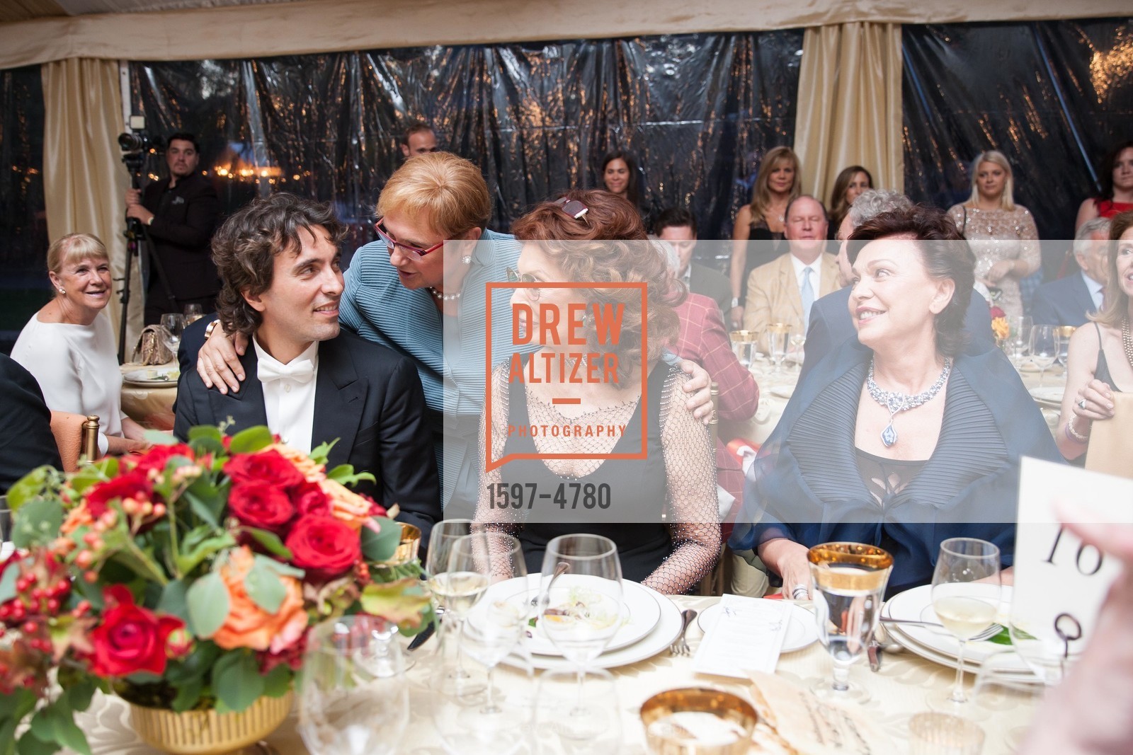 Carlo Ponti, Brenda Tolbert, Sophia Loren, Maria Manetti Shrem, FESTIVAL DEL SOLE Bella Italia! Tribute to Sophia Loren at FAR NIENTE, US, July 19th, 2014, Photo #1597-4780 Carlo Ponti, Brenda Tolbert, Sophia Loren, Maria Manetti Shrem, Photo #1597-4780