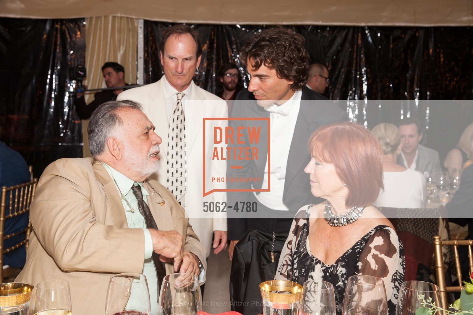 Francis Coppola, Larry Maguirre, Carlo Ponti, Karen Maguirre, FESTIVAL DEL SOLE Bella Italia! Tribute to Sophia Loren at FAR NIENTE, US, July 19th, 2014, Photo #5062-4780 Francis Coppola, Larry Maguirre, Carlo Ponti, Karen Maguirre, Photo #5062-4780