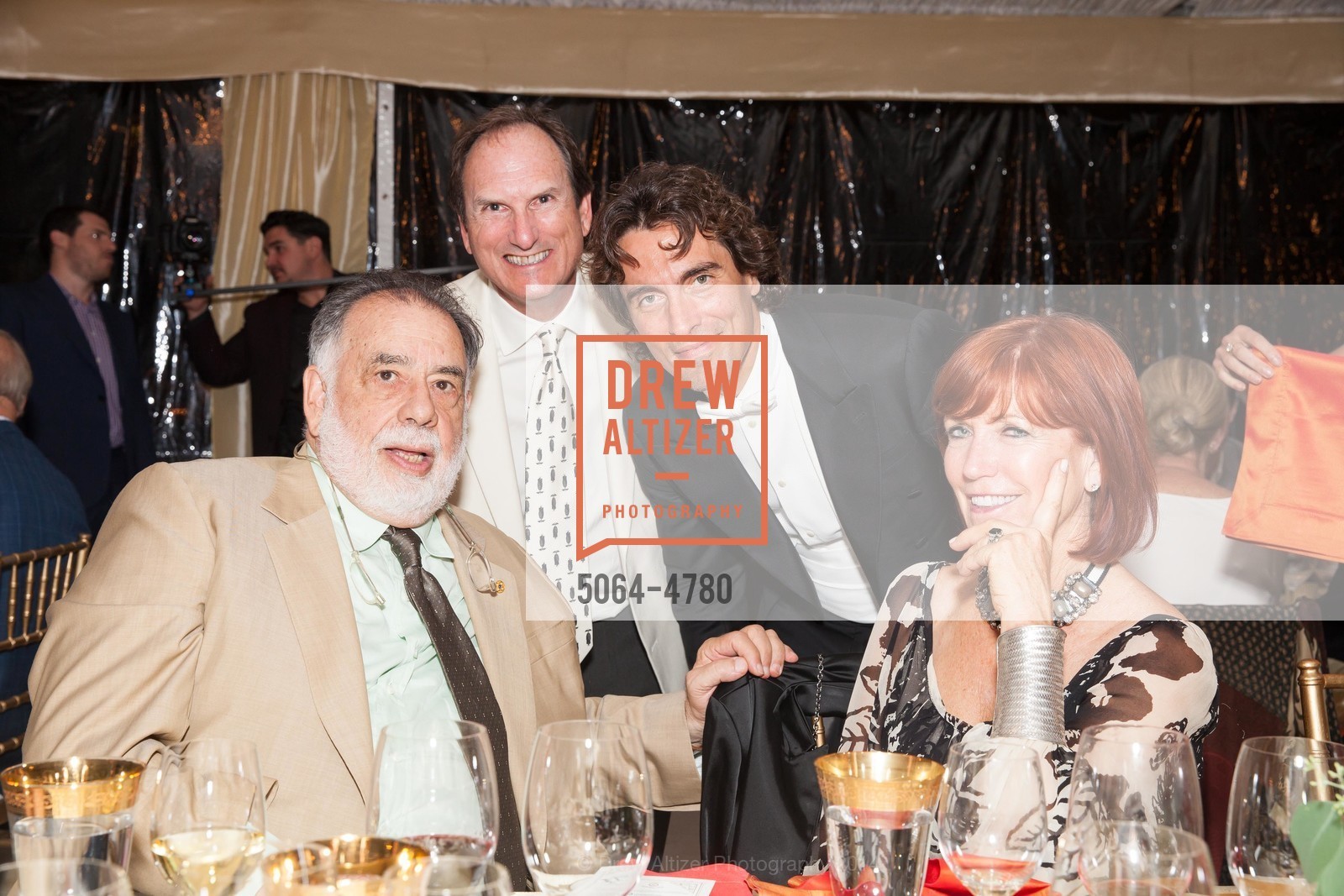 Francis Coppola, Larry Maguirre, Carlo Ponti, Karen Maguirre, FESTIVAL DEL SOLE Bella Italia! Tribute to Sophia Loren at FAR NIENTE, US, July 19th, 2014, Photo #5064-4780 Francis Coppola, Larry Maguirre, Carlo Ponti, Karen Maguirre, Photo #5064-4780