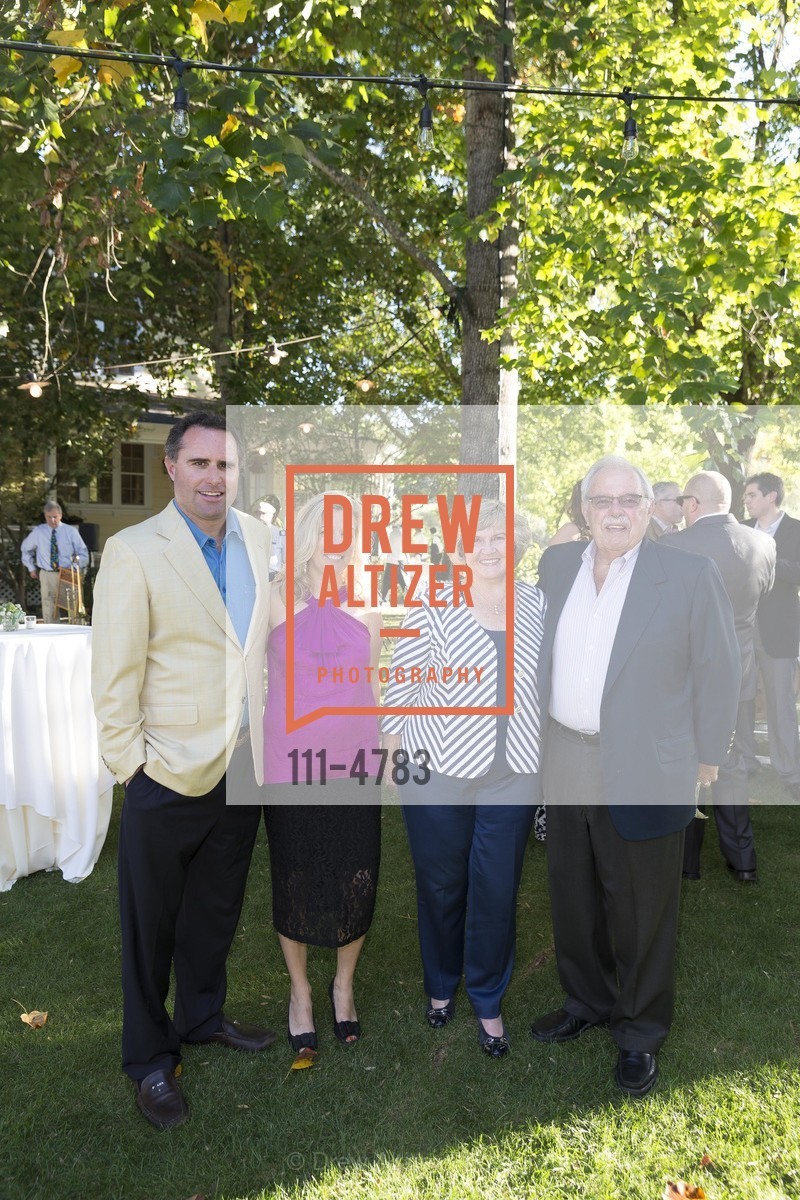 Sean Harrington, Linda Molnar, Jan Sinegal, Jim Sinegal, SINEGAL ESTATE WINERY Harvest Party, US, October 19th, 2014, Photo #111-4783 Sean Harrington, Linda Molnar, Jan Sinegal, Jim Sinegal, Photo #111-4783