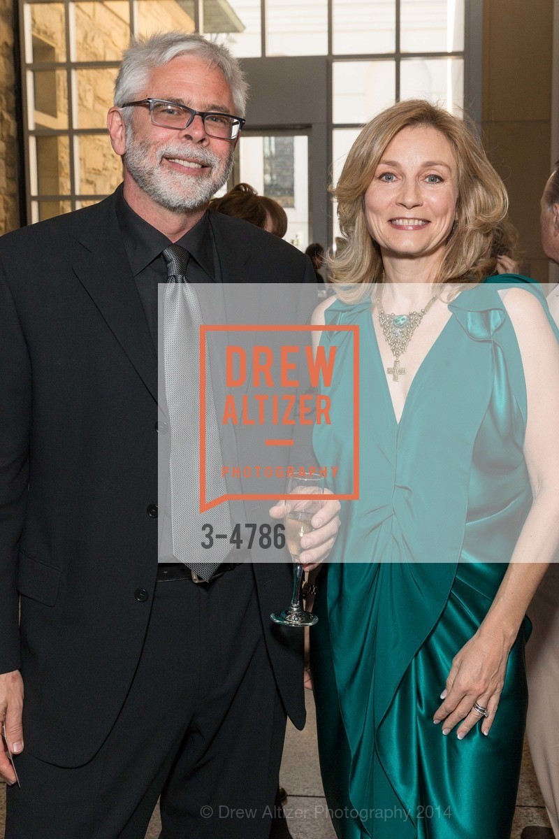Larry Samuels, Elena Lebedeva, SAN JOSE MUSEUM OF ART'S Council 100's 20th Anniversary Dinner, US, March 14th, 2014, Photo #3-4786 Larry Samuels, Elena Lebedeva, Photo #3-4786