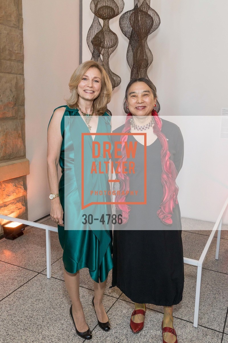 Elena Lebedeva, Hung Liu, SAN JOSE MUSEUM OF ART'S Council 100's 20th Anniversary Dinner, US, March 14th, 2014, Photo #30-4786 Elena Lebedeva, Hung Liu, Photo #30-4786